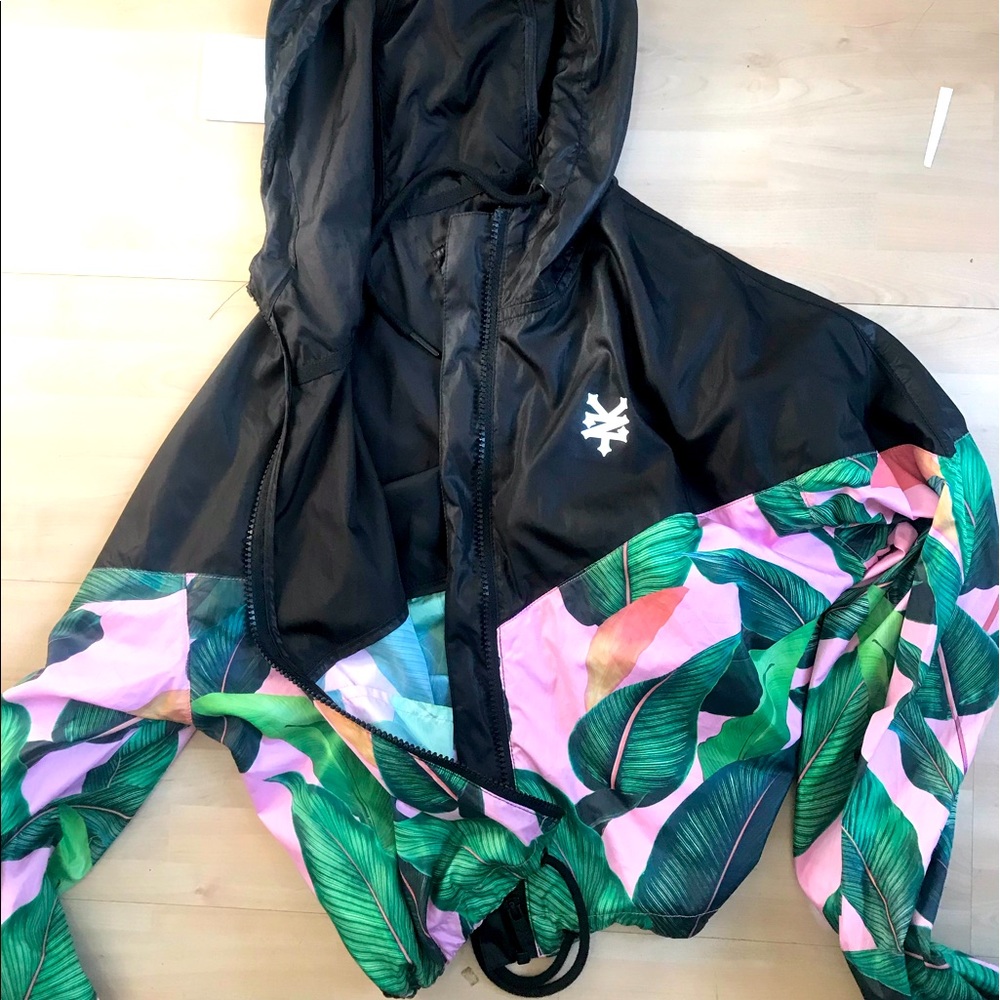Zoo york autumn coat black green pink , women